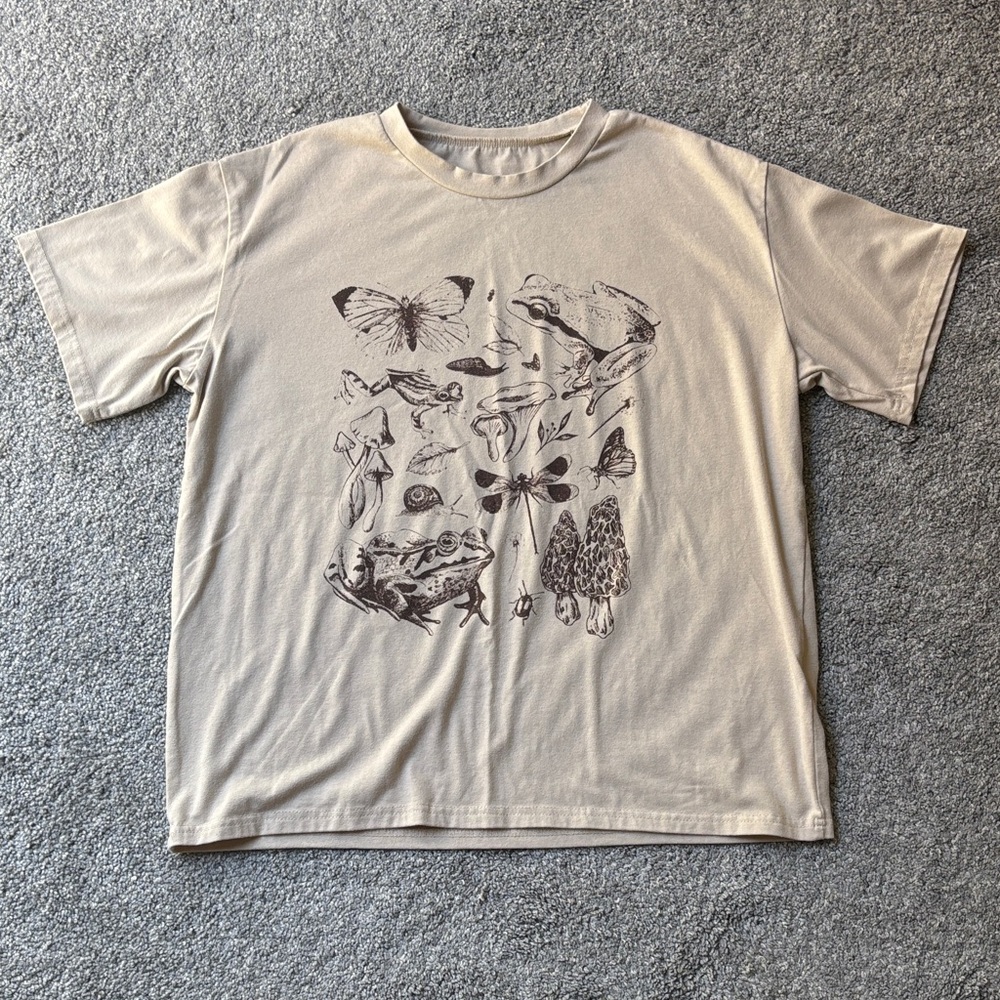 SHEIN Cottagecore Oversized TShirt